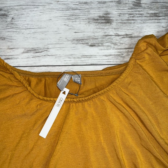 ASOS Mustard Yellow Dress Size 4 NWT - Picture 2 of 4